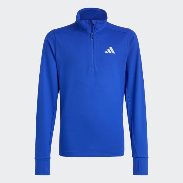 Bla Løb AEROREADY Half-Zip Long Sleeve trøje