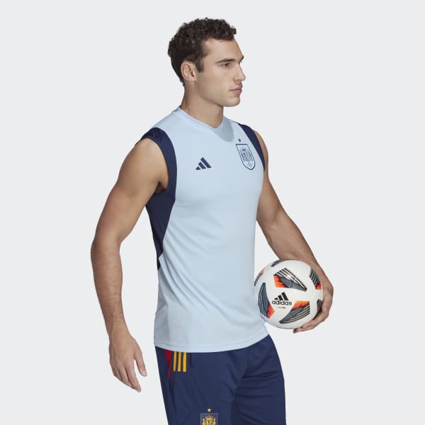 modrá Dres Spain Tiro 23 Sleeveless CA710
