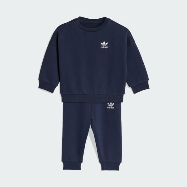 Bleu LOOSE CREW JOGGER SET

