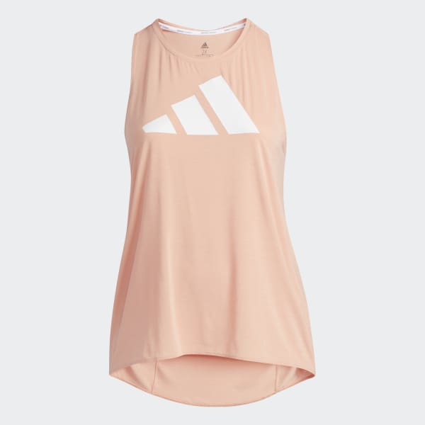 Pink 3-Stripes Logo Tank Top (Plus Size) BS828