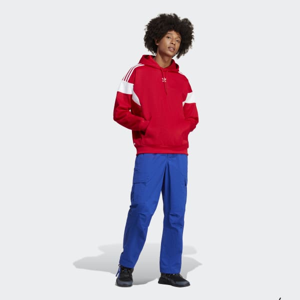 Red adidas on sale hoodie kids