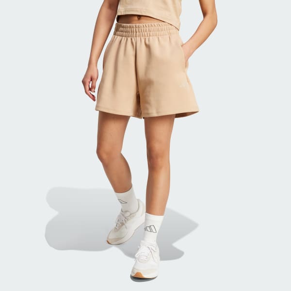 Marron Short petit logo Future Icons