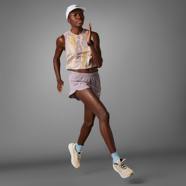 สีม่วง กางเกงขาสั้น Move for the Planet