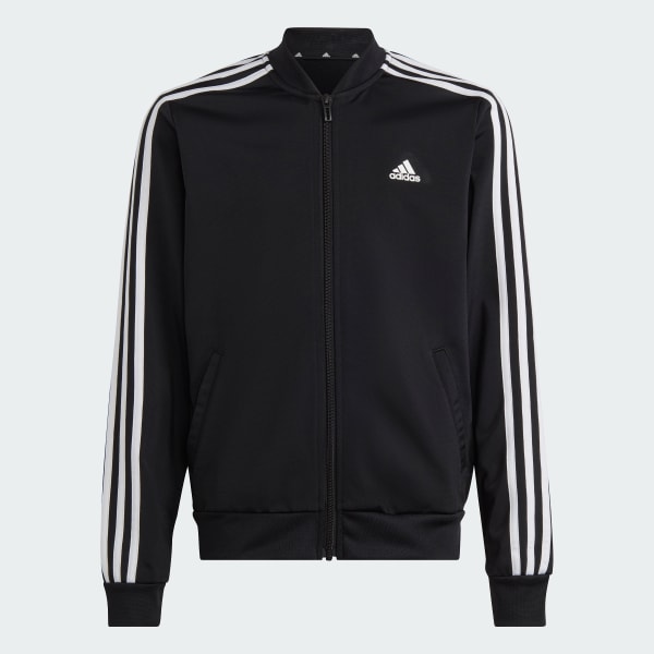 Negro Buzo Essentials 3 Tiras