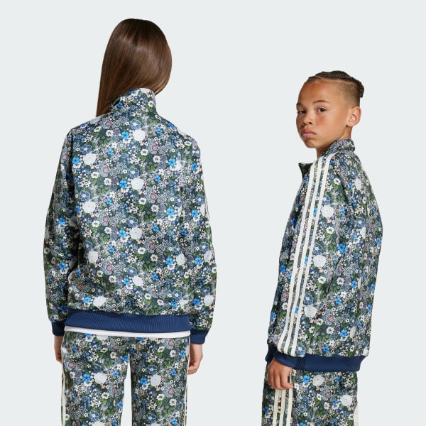 Bla adidas Originals x Liberty London Firebird træningstop