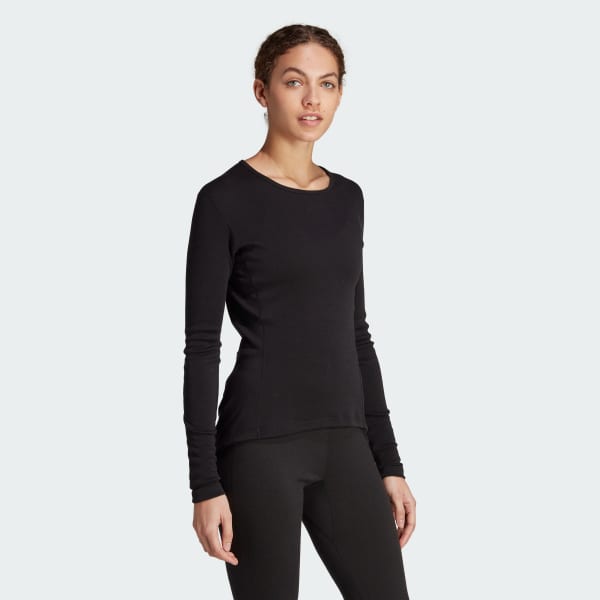 noir HAUT MANCHES LONGUES PREMIÈRE COUCHE XPERIOR MERINO 260