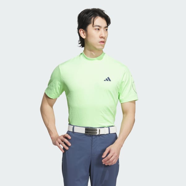 アディダス adidas BOSジャガード グラフィックモック アディダス（adidas）（メンズ）ゴルフウェア 半袖 BOS