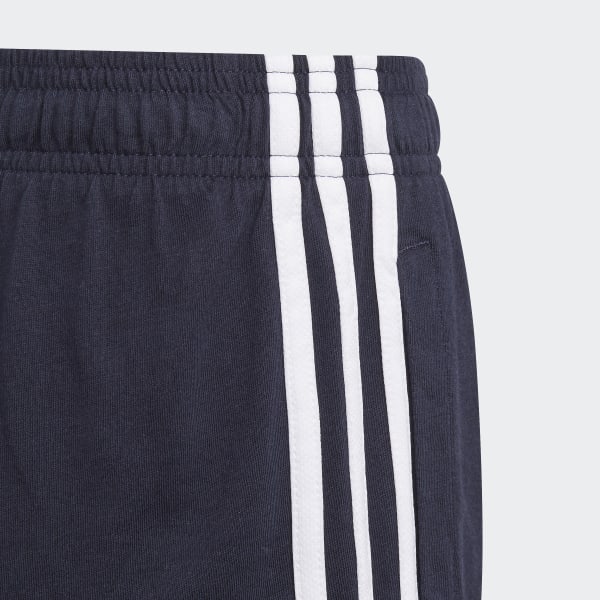 ブルー アディダス エッセンシャルズ 3ストライプス ショーツ /  adidas Essentials 3-Stripes Shorts