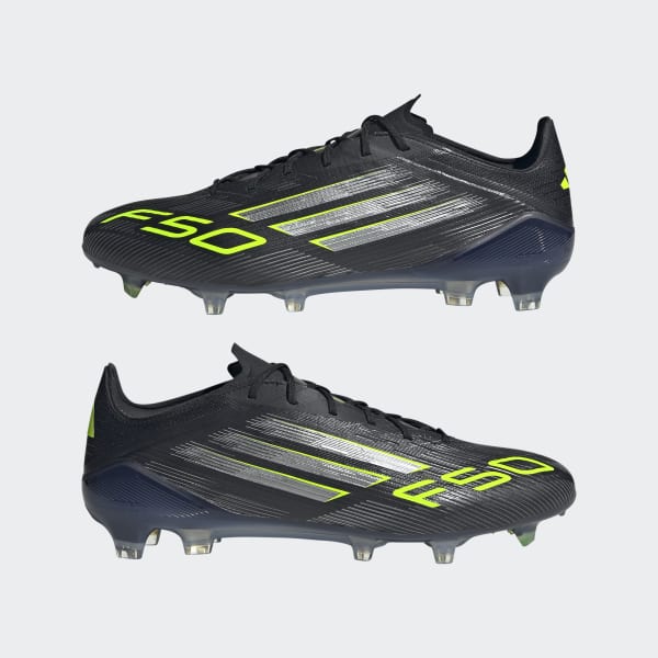 adidas F50 Elite Firm Ground Cleats - Black | Free Shipping with