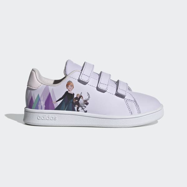 Purple adidas x Disney Frozen Anna and Elsa Advantage Shoes LUQ17