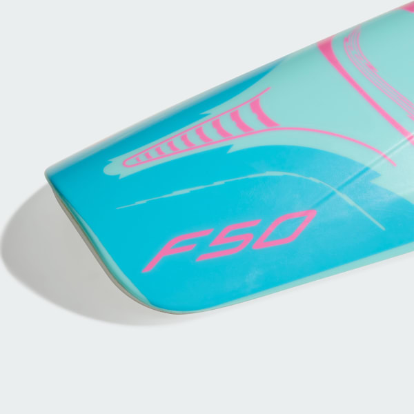 Turquoise Messi Club Shin Guards