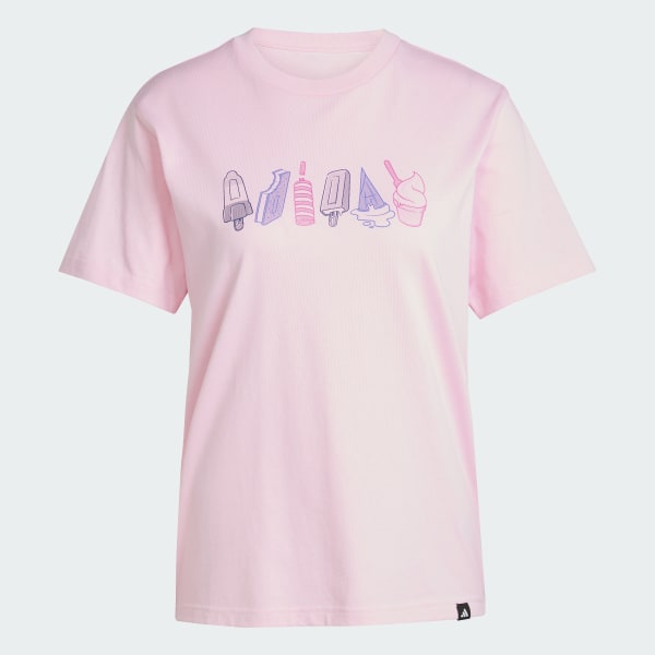 Pink Lounge Food Graphic Tee