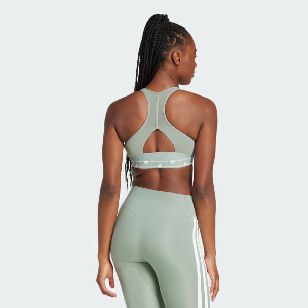 Verde Top deportivo Powerreact