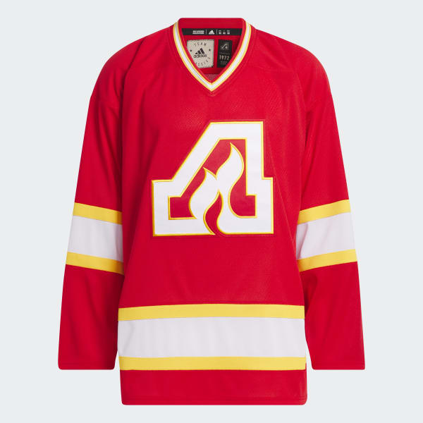 Atlanta Flames size 44 fits like size 46 Adidas TEAM CLASSICS NHL Hockey  Jersey