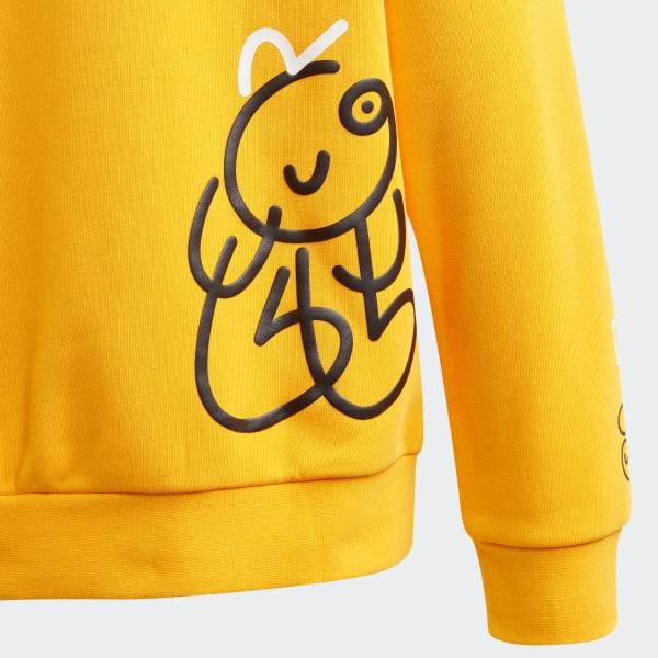 Amarillo Polera con capucha adidas x James Jarvis