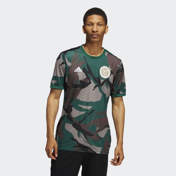 adidas New York City FC Camo Pre-Match Jersey - Multicolor