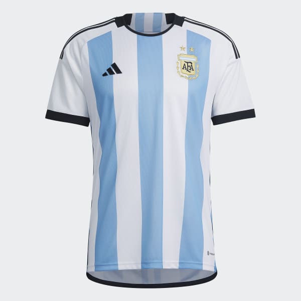 adidas Argentina 22 Home Soccer Jersey - White | Free Shipping