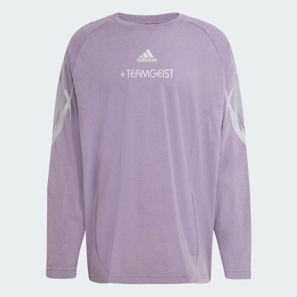 Violeta Camiseta de manga larga Adilenium, temporada 4 con gráfico Teamgeist