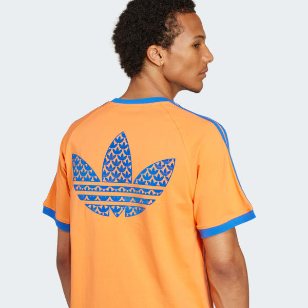 adidas Monogram Cali Tee - Orange | adidas India