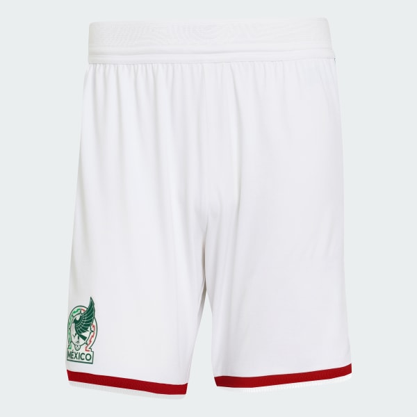 adidas Mexico 26 Home Authentic Shorts - White | Free Shipping