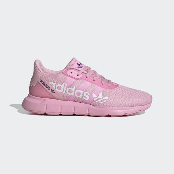 adidas originals swift run sneakers in pink