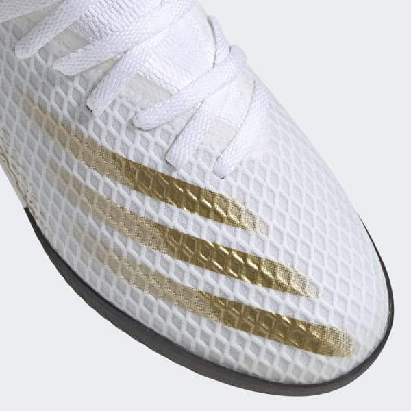 สีขาว รองเท้าฟุตบอล X Ghosted.3 IB130