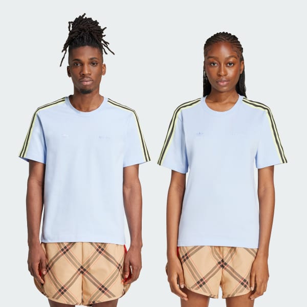 Azul Camiseta Set-In Wales Bonner 