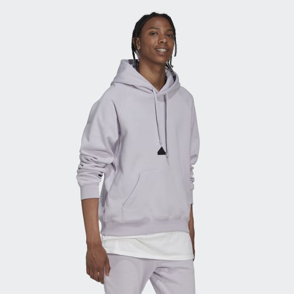 paars Fleece Hoodie KS813