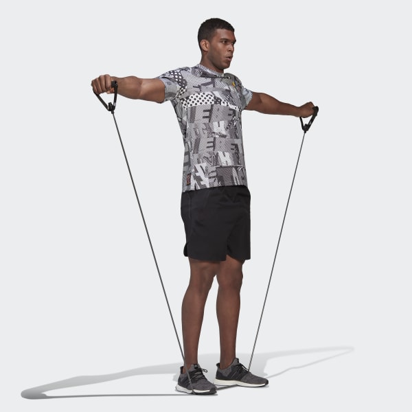Svart KRIS ANDREW SMALL TRAINING TEE F6721