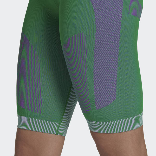 Green adidas by Stella McCartney TrueStrength Seamless Short Leggings VZ960
