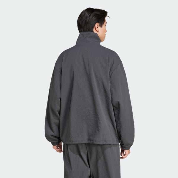 adidas Originals 'summer Club' Quarter Zip Seersucker