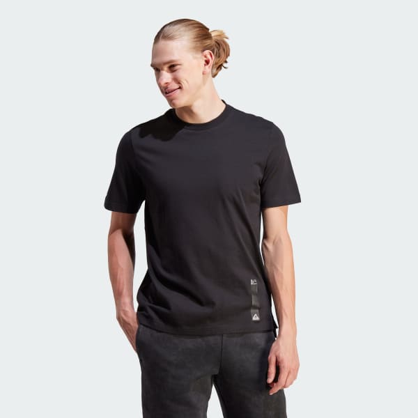 Adidas tech hotsell tee black