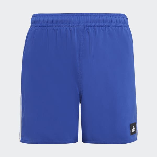 Blauw 3-Stripes Zwemshort
