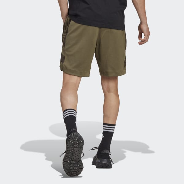 Green adidas Rekive Shorts