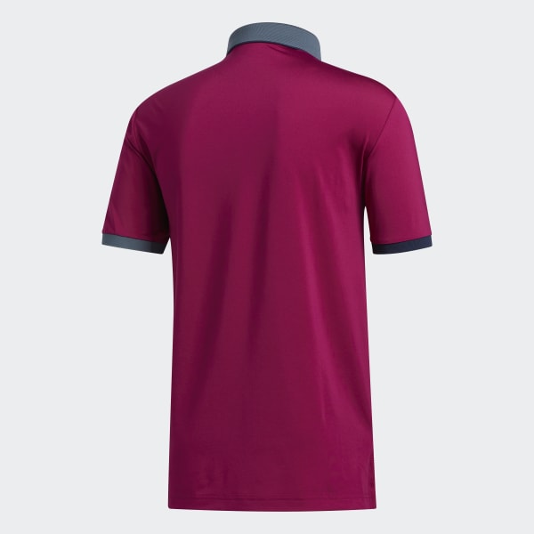 adidas Ultimate365 3-Stripes Polo Shirt - Burgundy | FR1167 | adidas US