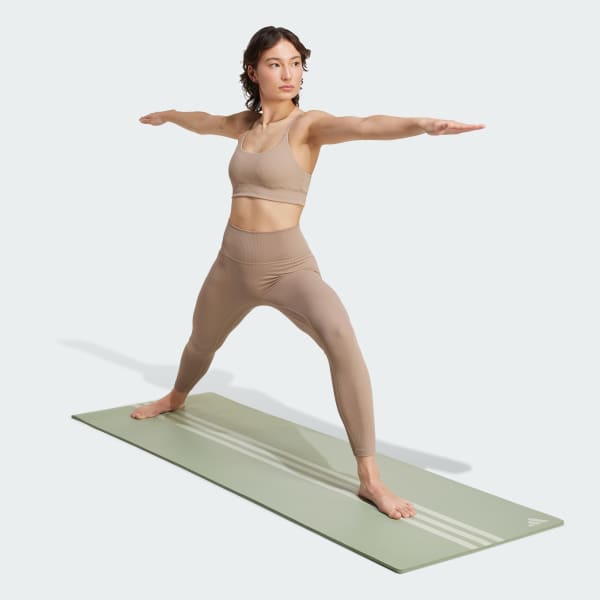 Brun adidas All Me Rib 7/8 Tights