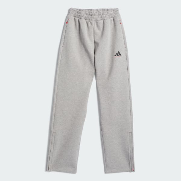 Grey adidas Basketball Spacer Track Pants (Gender Neutral)