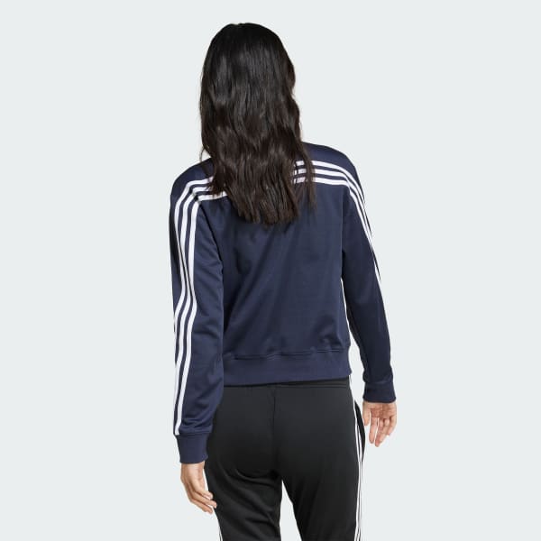 Azul Casaco 3-Stripes Iconic