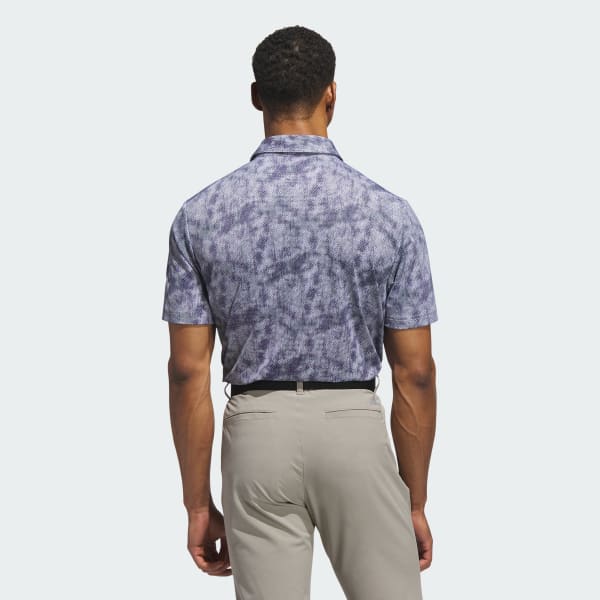 最適な価格 - Shirt Polo Print Textured Ultimate365 adidas Blue Free | その他