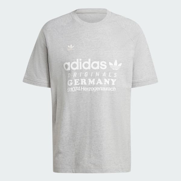 Grey Retro Graphic Tee
