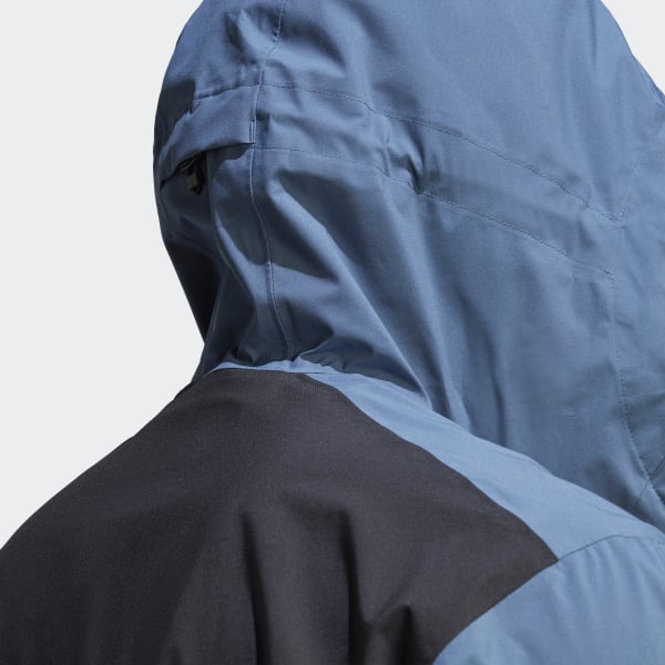 blauw Terrex Multi RAIN.RDY 2.5-Layer Regenjack