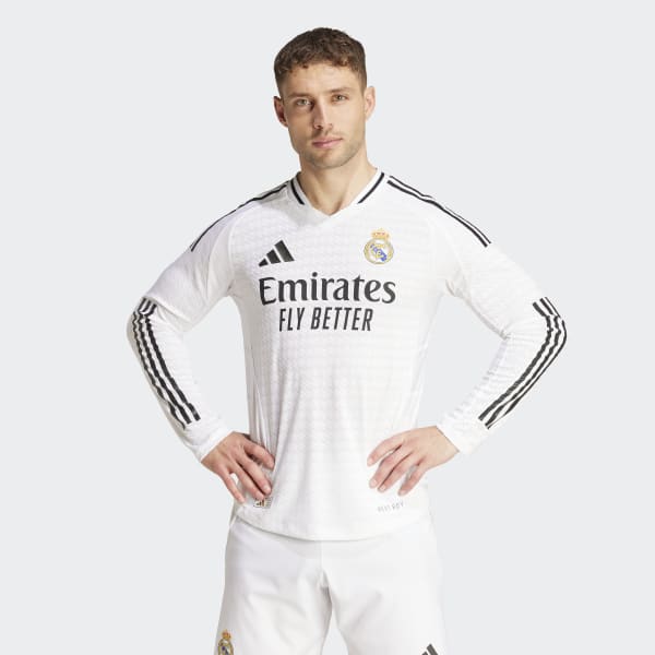 レアル・マドリード 07-08 長袖オーセンティックユニフォーム adidas レアルマドリード 07/08 ユニフォーム ホーム長袖