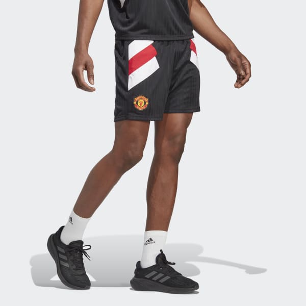 Schwarz Manchester United Icon Shorts