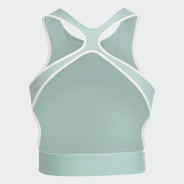 Verde Playera Corta de Running adidas by Stella McCartney TruePace