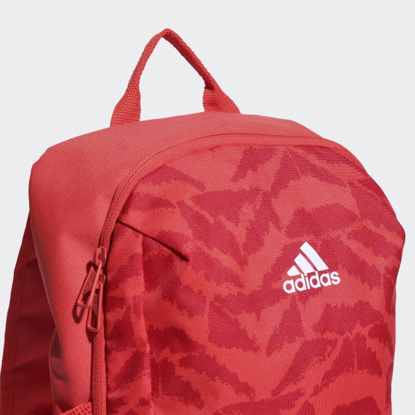 Czerwony Football Backpack
