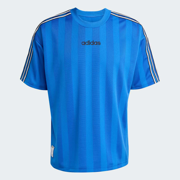 Biru Jersey 90s Stripe