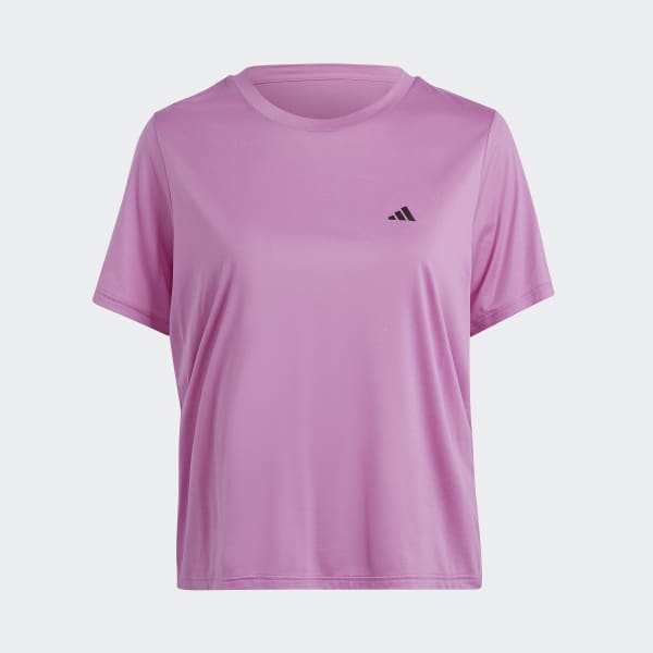 Paars AEROREADY Made for Training Minimal T-shirt (Grote Maat) DVN35