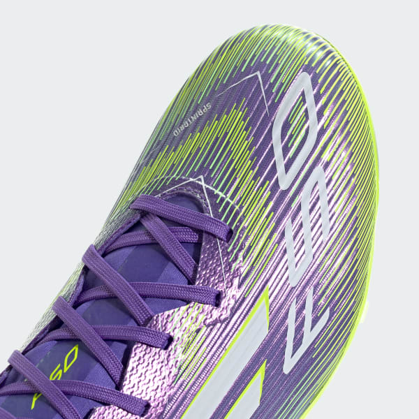 adidas F50 League Firm/Multi-Ground Cleats - Purple | Free