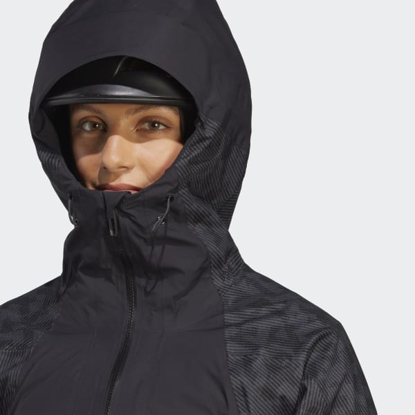 Svart Terrex Techrock RAIN.RDY Anorak