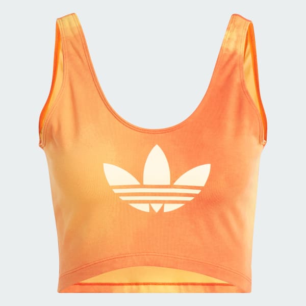 Yellow Colour Fade Bra Top